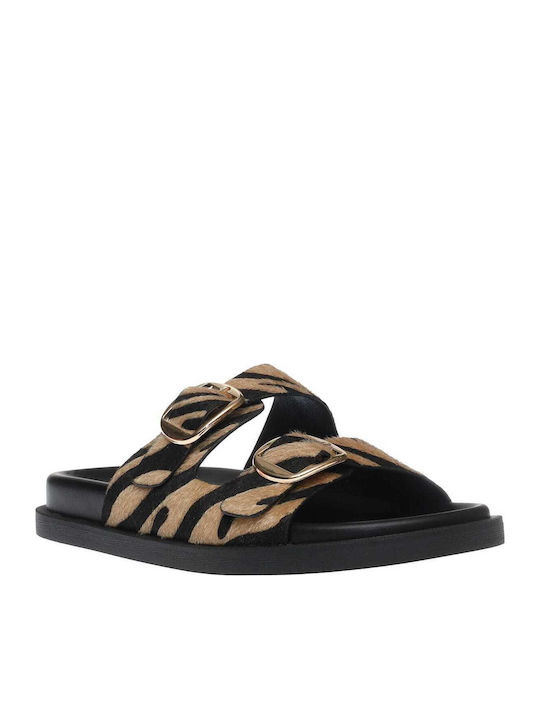 Γυναικεία Σανδάλια Flatforms Μαύρα