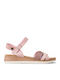 Sommer Damenplattformen Rosa