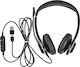 Nedis CHSTU310BK Ενσύρματα Over Ear Ακουστικά Μαύρα