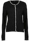 Women's Cardigan Black And White