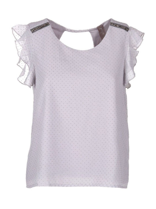 Smash Women's Sleeveless Lilac Blouse