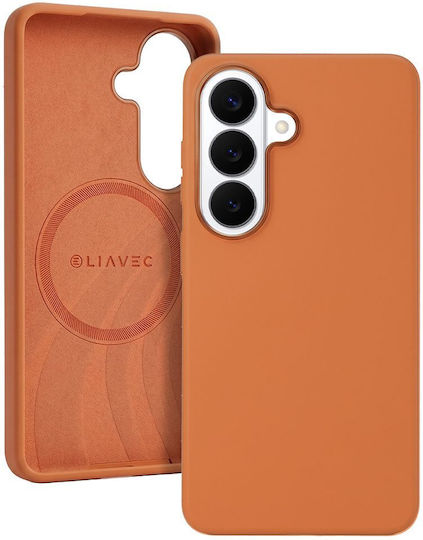 Orange Back Cover Silicon Portocaliu Galaxy S26+