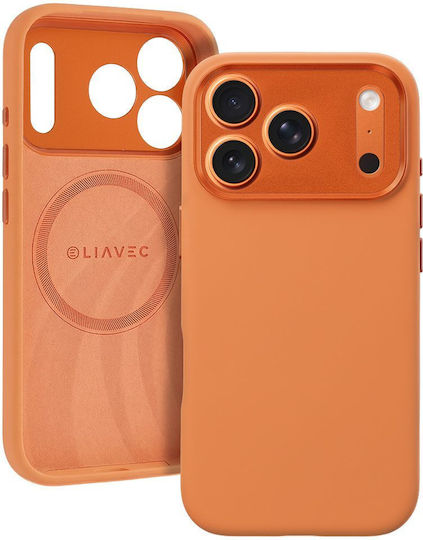 Shield Back Cover Silicone Orange (iPhone 17 Pro Max)