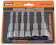 Magnetic Sockets with 1/4" Frame Host Set 6 Pieces
