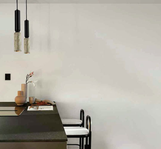 Inlight Pendant Ceiling Light Gray Rail with GU10 Socket 7.5x7.5x35cm