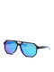Philipp Plein Herren Sonnenbrille mit Schwarzem Rahmen SSP014-61Z42P