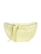 Leather Women's Shoulder Bag Yellow