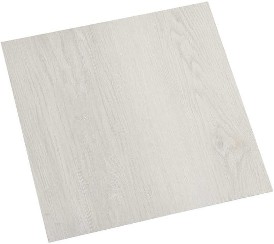 vidaXL Set Plastic Floor PVC With 20 Tiles L30.5xW30.5cm Beige