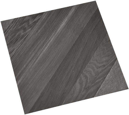 vidaXL Set Plastic Floor PVC with 20 Tiles L30.5xW30.5cm Gray