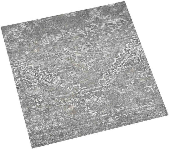 vidaXL Set Plastic Floor PVC with 20 Tiles L30.5xW30.5cm Gray