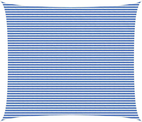 vidaXL Plasă / Pânză De Umbrire Rectangulară Albastră 6x8m