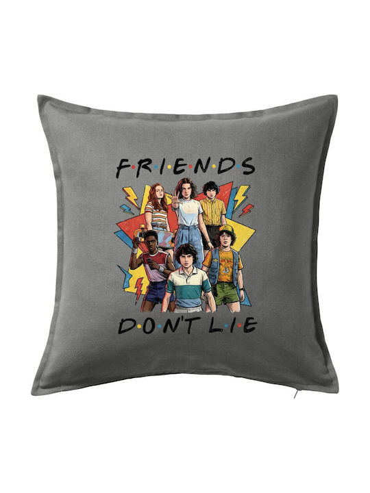 Friends Dont Lie Stranger Things Μαξιλάρι Καναπ...