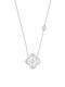 Jools Halskette mit Blumenmuster aus Vergoldetem Silber