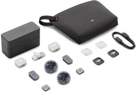 Dji Mic Mini 2 2 Tx + 1 Mobile Rx + Charging Case