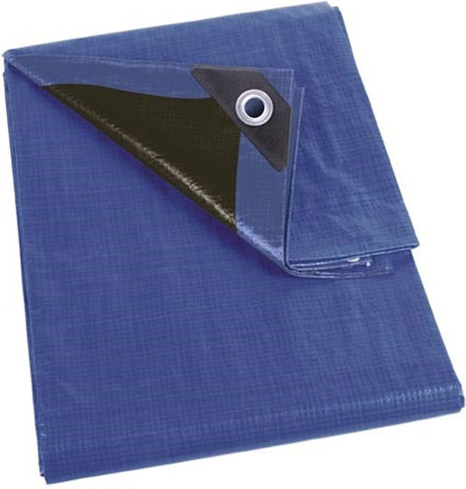 Perel Αδιάβροχος Μουσαμάς 140gr/m² 5x5μ. Ελαφρού Τύπου Μπλε