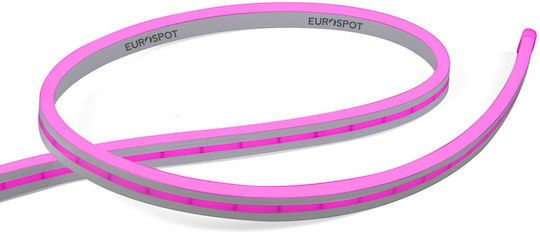 Eurospot Waterproof LED Strip 24V Pink Light 5m Neon Flex