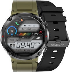Ceas Inteligent Gravity Zegarek Meinski Smartwatch Gravity Gt21-7 Kaki Kaki Bk Ceas Inteligent Gravity Zegarek Meinski Smartwatch Gravity Gt21-7 Kaki Kaki Bk