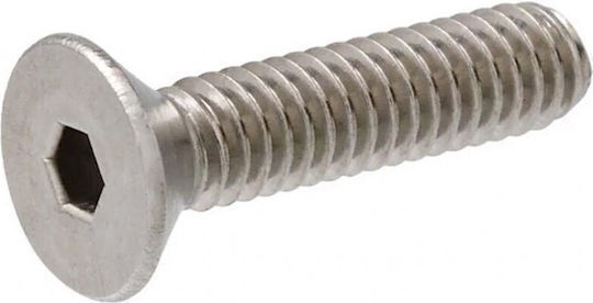 Inox Mare Βίδα Άλλεν Inox DIN 7991 με Μήκος 10mm