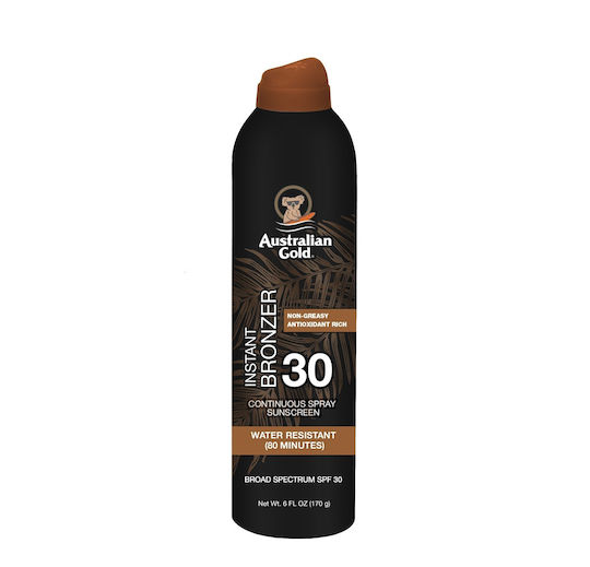 Australian Gold Αντηλιακή Mousse για το Σώμα SPF30 σε Spray 177ml