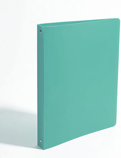 File Folder Pp 25x32x2 4 Rings 2cm Back A4 Turquoise
