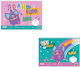 Drawing Pad Furby 23x33 Cm 40 Sheets Stickers & Stencils 2 Designs 1 Piece