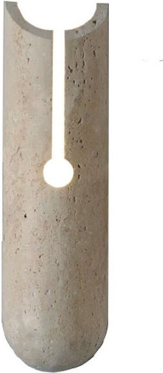 Inlight Modern Wall Lamp with G9 Socket Gray 10x35cm