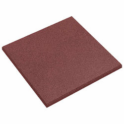 vidaXL Placă De Terasă Pentru Pardoseli De Grădină Din Cauciuc 50x50cm 12 Bucăți