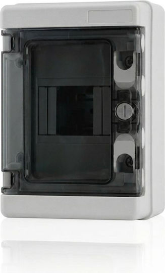 Lineme Lineme Elektrischer Sicherungskasten Wandmontage Wasserdicht, 1 Reihe, 4 Elemente