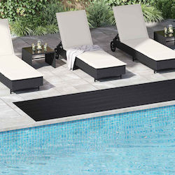 vidaXL Ελαστικό Πλαστικό Δάπεδο Μ500xΠ100εκ.