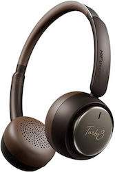 HiFuture Turbo 3 Безжични Bluetooth On Ear Слушалки с 40 Часа Работа Кафяви