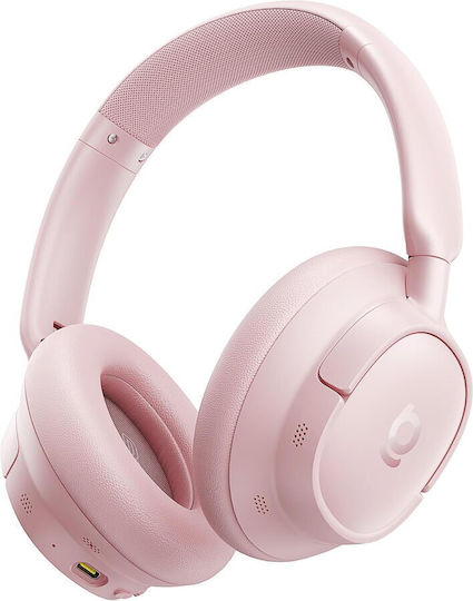 Baseus BH1 Ασύρματα Bluetooth Over Ear Ακουστικά Ροζ