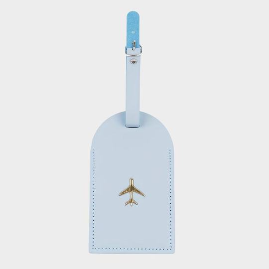 My Choice Light Blue Luggage Label