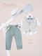 Piccolino Baptism Suit for Boys Nico Nico Green