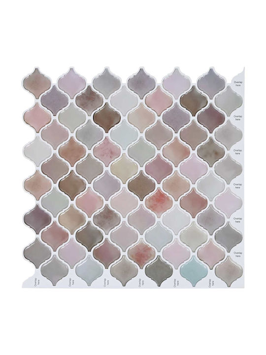 Vidaxl Tile Λαμπτήρα 10 Pcs Μπεζ 27 X 27 Εκ Πολ...