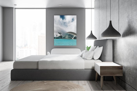 Панел Modern Architecture By Sea Модерна Архитектура До Морето 80x120