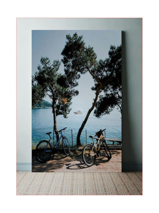 Panou Bikes By Sea Biciclete Lângă Marea 100x150
