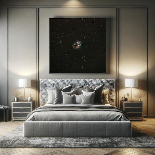 Painting Colorful Nebula In Space Multicolored Nebula In Space 100x100