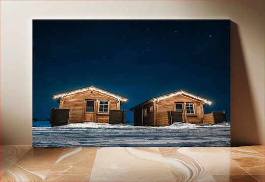 Панел Night Cabins Под Звездите Нощни Кабини 150x100