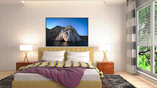 Building On A Rocky Cliff By The Sea Χτίζοντας Σε Έναν Βραχώδη Βράχο Δίπλα Στη Θάλασσα 1 σε Καμβά Building On A Rocky Cliff By The Sea Χτίζοντας Σε Έναν Βραχώδη Βράχο Δίπλα Στη Θάλασσα 1 σε Καμβά