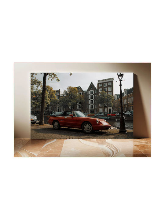 Panou Classic Car În Mediul Urban 90x60