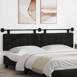 vidaXL LED Back Cushion for Bed Headboard in Bl...