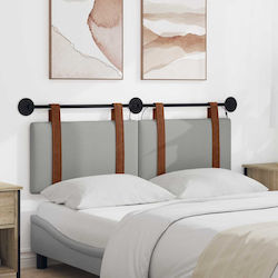 vidaXL Holz Kopfstütze Rosa 130x55cm