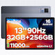 Doogee U13 13" Таблет (6GB/256GB) Сив