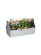 Relaxdays Wooden Flower Pot 20x36x20cm