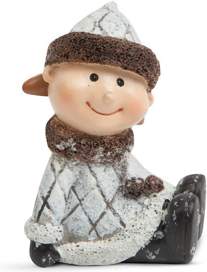 Figurină Decorativă De Crăciun Din Ceramică 8 Cm