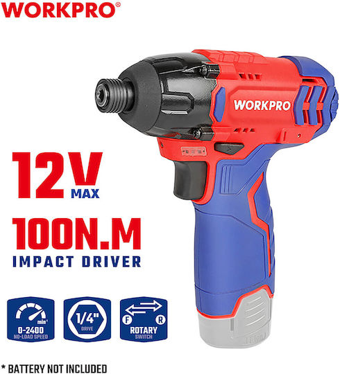WorkPro WP461605 Отвертка На Батерия Solo Безчетков 12V