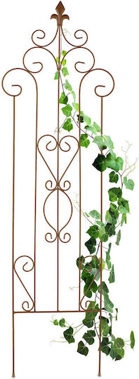 Trellis Climbing Plants Relaxdays Vintage Design 116x35cm Brown Color
