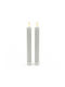 Relaxdays Lămpi Decorative Pentru Masă LED Lumânare 2 Buc 25x2 cm