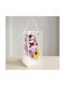Ursuleț De Pluș Cadou De Absolvire Floarea Soarelui În Cutie Cadou Transparentă 14 × 10.5 × 26 Cm Cutie Cadou Roz Maro Alb