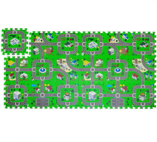 Relaxdays Puzzle De Podea Interactiv 18 Piese